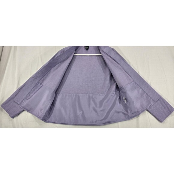 Eileen Fisher Silk Pant Set Kimono Jacket Minimalist Lagenlook 2-Piece Purple S - Picture 5 of 14